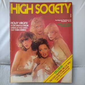 High Society Magazine December 1977